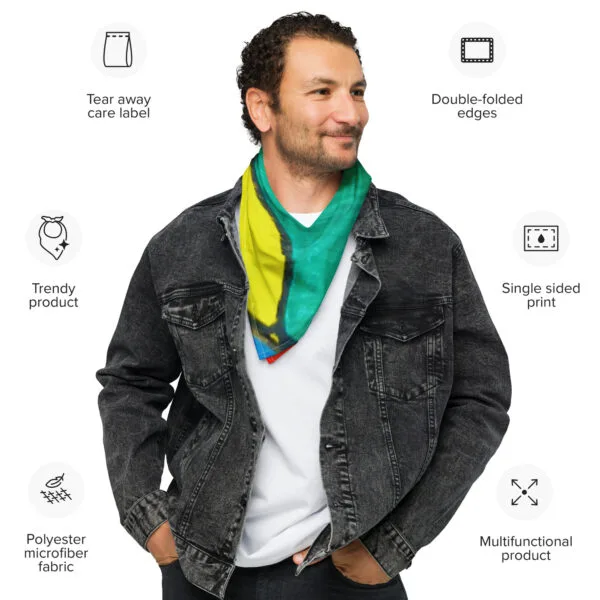 Uniseks bandana - Bolivijske boje