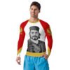 Camiseta manga larga all over hombre Crnogorski Busto B&W