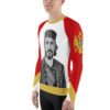 Camiseta manga larga all over hombre Crnogorski Busto B&W