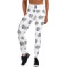 Leggings de yoga all over mujer Flower Bubbles B&W