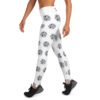 Leggings de yoga all over mujer Flower Bubbles B&W