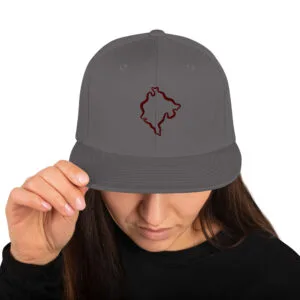 Gorra snapback CG map Berry