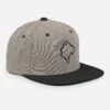 classic-snapback-heather-black-right-front-671837fb49ce0.jpg Genial gorra Snapback - Mapa Montenegro (negro)