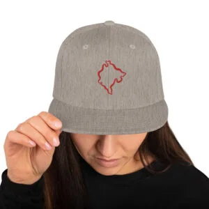Gorra snapback CG map Red