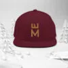Gorra snapback Monograma 382ME gold