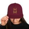 Gorra snapback Monograma 382ME gold