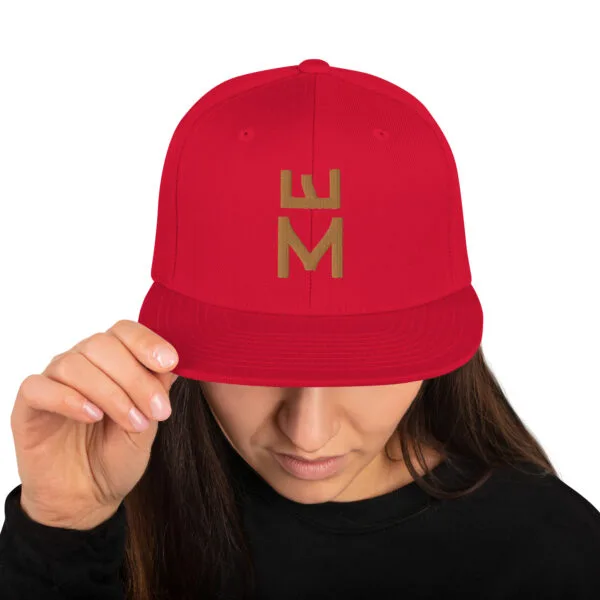 Gorra snapback Monograma 382ME gold