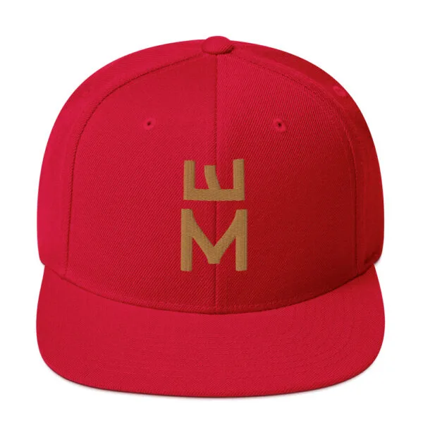 Gorra snapback Monograma 382ME gold