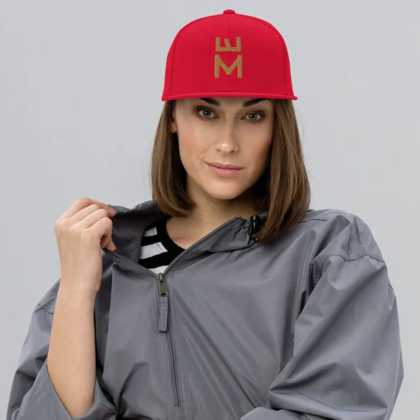 Gorra snapback Monograma 382ME gold