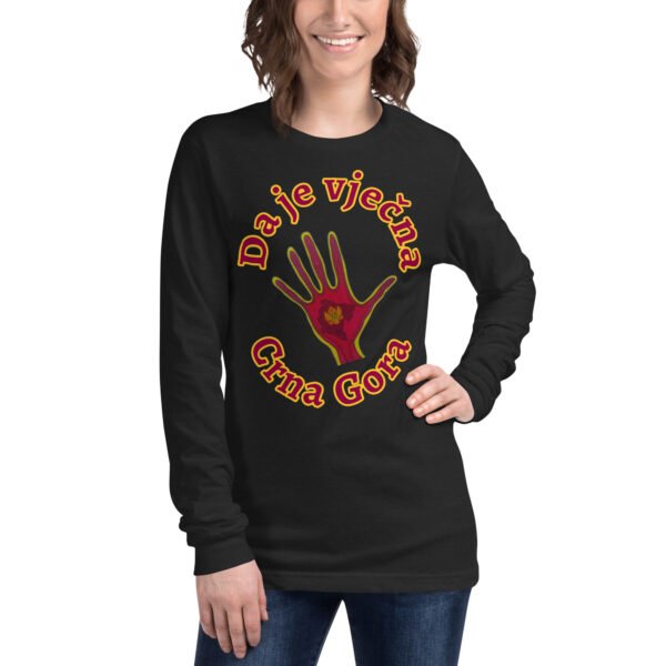 Camiseta unisex manga larga Vječna CG & Ruka