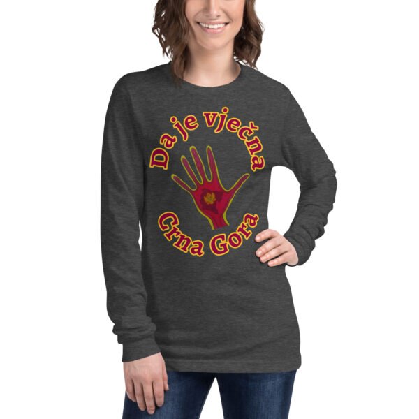 Camiseta unisex manga larga Vječna CG & Ruka