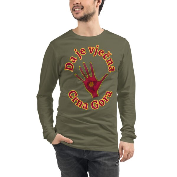 Camiseta unisex manga larga Vječna CG & Ruka