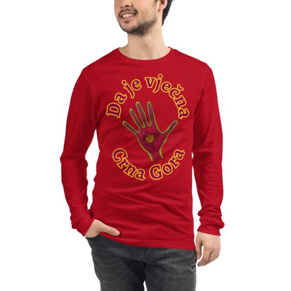 Camiseta unisex manga larga Vječna CG & Ruka