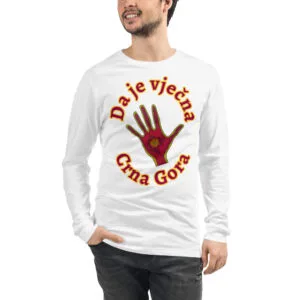 Camiseta unisex manga larga Vječna CG & Ruka