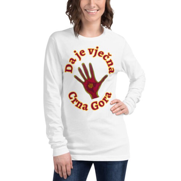 Camiseta unisex manga larga Vječna CG & Ruka