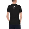 unisex-v-neck-tee-black-back-6720e7e7415e5.jpg Vigorosa camiseta Unisex manga corta y cuello V - Guerrero Montenegrino