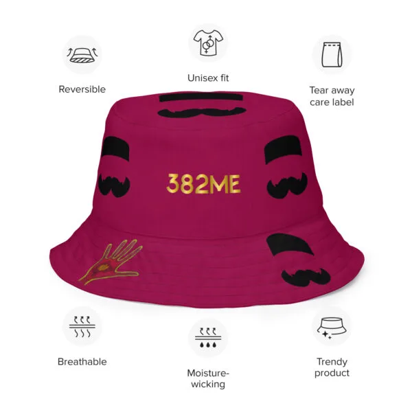 Gorra reversible pescador Ruka & Brkovi (red)