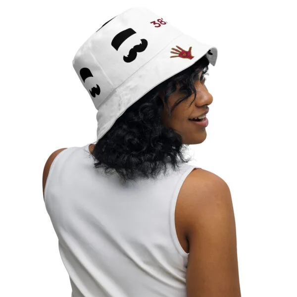 Gorra reversible pescador Ruka & Brkovi (white)