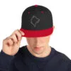 Gorra Snapback CG map white