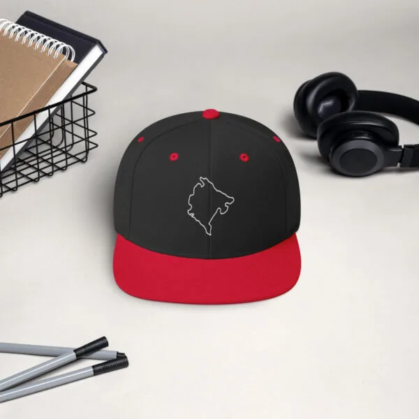 Gorra Snapback CG map white