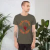 Camiseta cuello redondo manga corta unisex Vječna CG  & Ruka