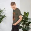 Camiseta cuello redondo manga corta unisex Vječna CG  & Ruka