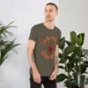 Camiseta cuello redondo manga corta unisex Vječna CG  & Ruka