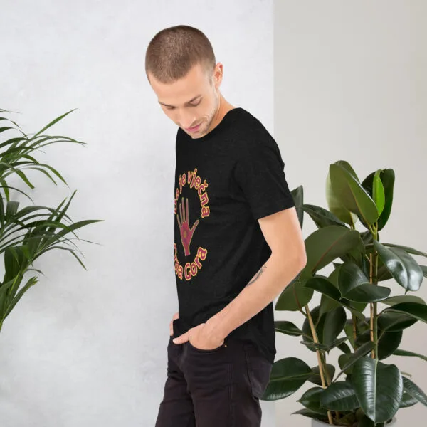 Camiseta cuello redondo manga corta unisex Vječna CG  & Ruka