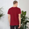 Camiseta cuello redondo manga corta unisex Vječna CG  & Ruka