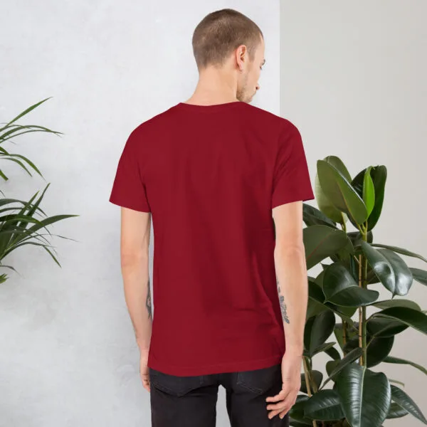 Camiseta cuello redondo manga corta unisex Vječna CG  & Ruka