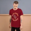 Camiseta cuello redondo manga corta unisex Vječna CG  & Ruka