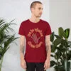 Camiseta cuello redondo manga corta unisex Vječna CG  & Ruka