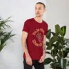 Camiseta cuello redondo manga corta unisex Vječna CG  & Ruka