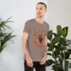 Camiseta cuello redondo manga corta unisex Vječna CG  & Ruka
