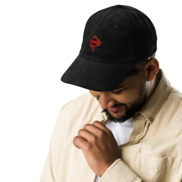 Gorra de pana vintage CG map & Brkovi