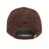 Gorra de pana vintage bordada 382ME  Black