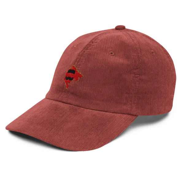 Gorra de pana vintage CG map & Brkovi