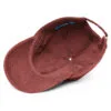 Gorra de pana vintage bordada 382ME  Black