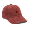 Gorra de pana vintage Bigote Montenegrino y mapa