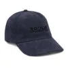 Gorra de pana vintage bordada 382ME  Black