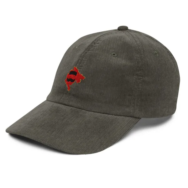 Gorra de pana vintage CG map & Brkovi