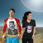 Ropa con diseños montenegrinos.