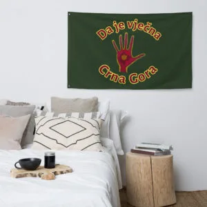Bandera Horizontal Vječna CG & Ruka (G)