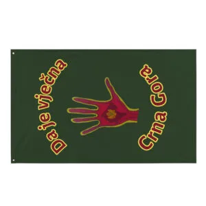 Bandera Vertical Vječna CG & Ruka (G)
