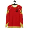 Camiseta manga larga all over mujer Brkovi full red