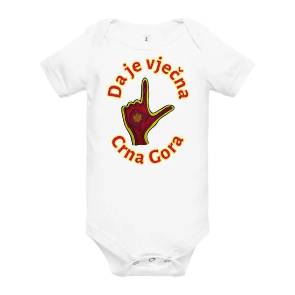 Body de bebé manga corta Vjecna CG & L Ruka