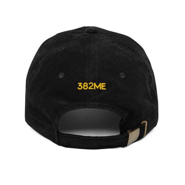 Gorra de pana vintage Bigote Montenegrino y mapa