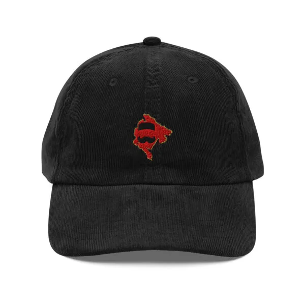 Gorra de pana vintage CG map & Brkovi