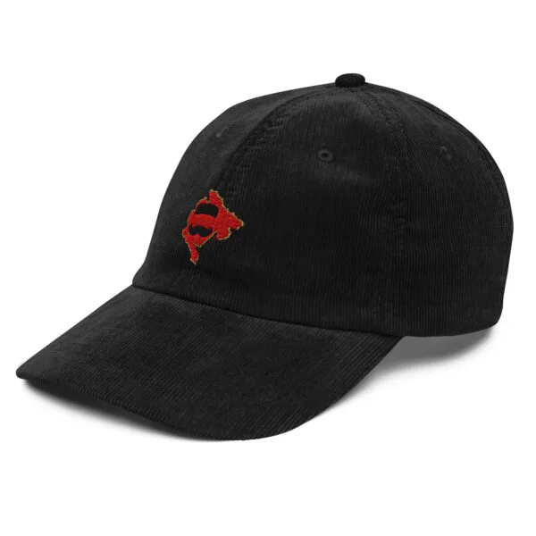 Gorra de pana vintage CG map & Brkovi