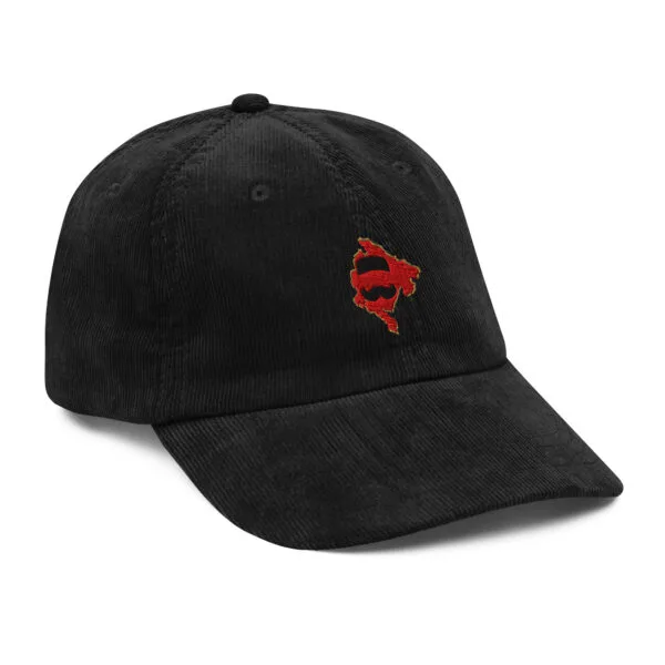 Gorra de pana vintage CG map & Brkovi